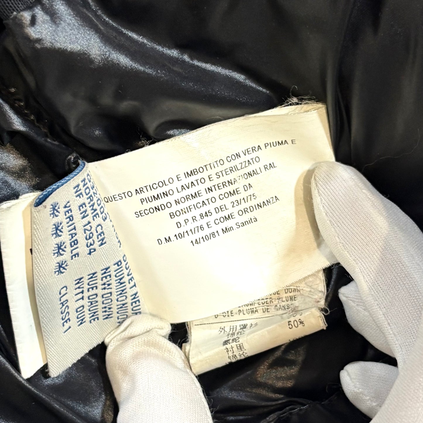 Moncler Classic Linea Sci nero L