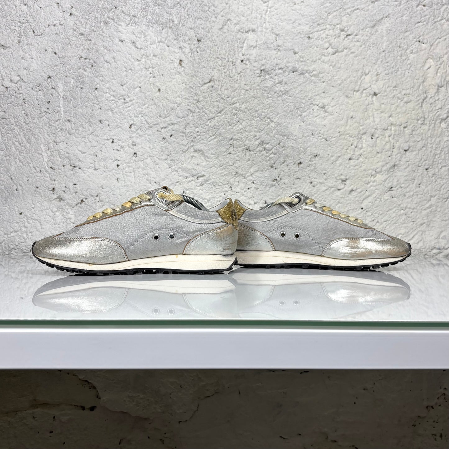 Golden goose Marathon argento e oro 39