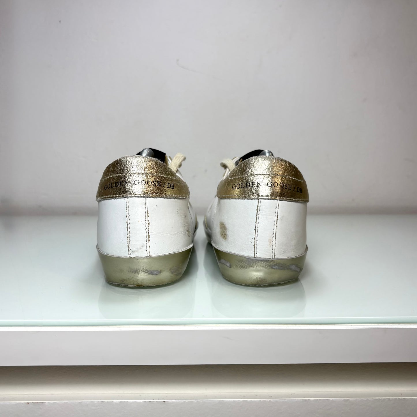Golden goose Superstar bianche e oro 38