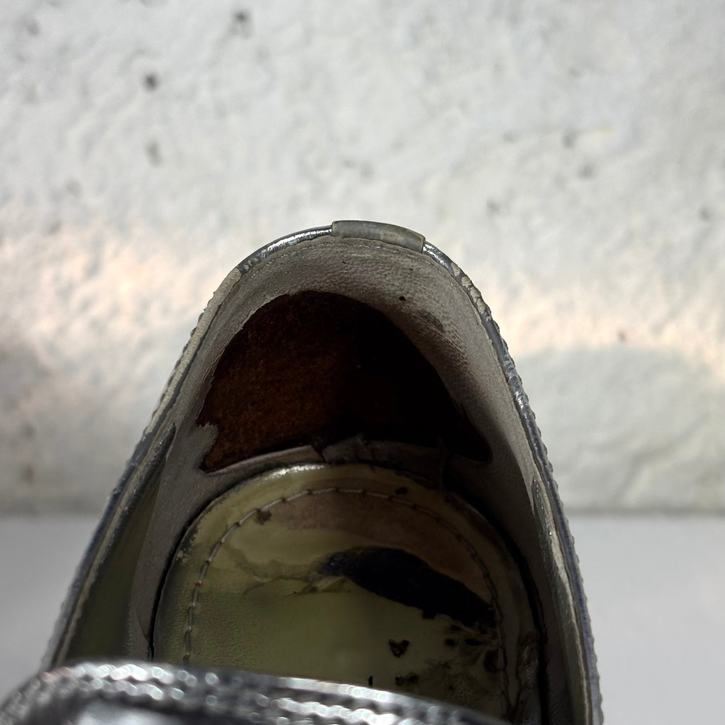 Mocassini Prada chocolate Argento 37