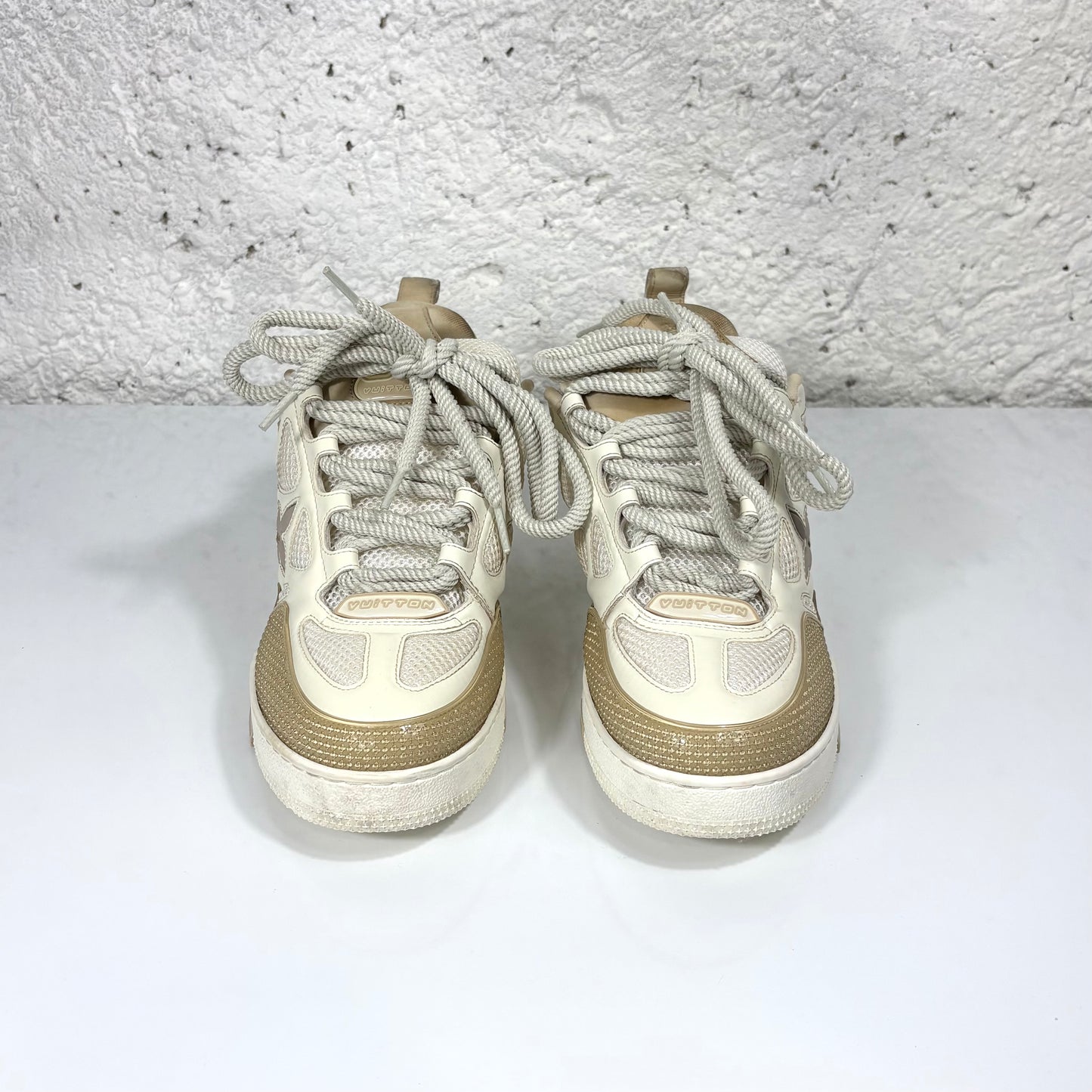 Louis Vuitton Skate beige e bianco 44