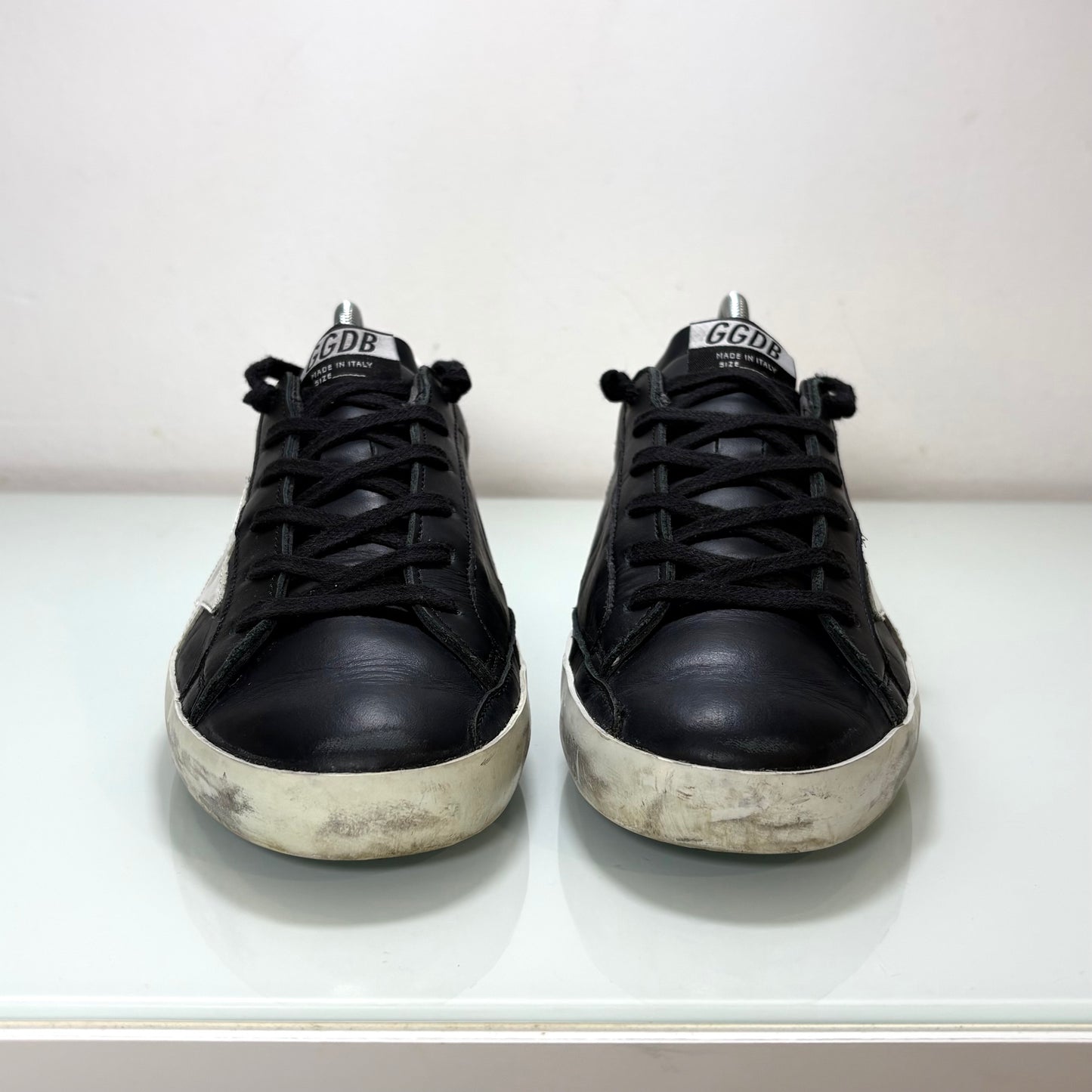 Golden goose Superstar nero e bianco 38