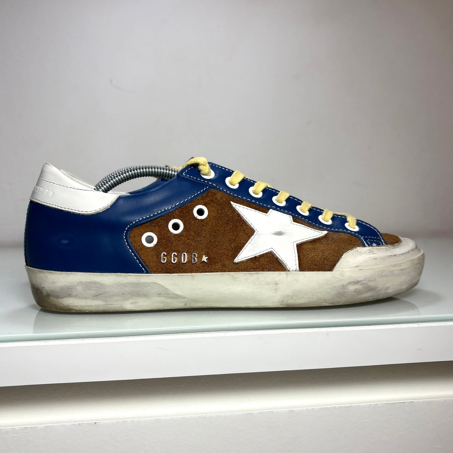 Golden goose Superstar- Penstar marrone/ blu 40