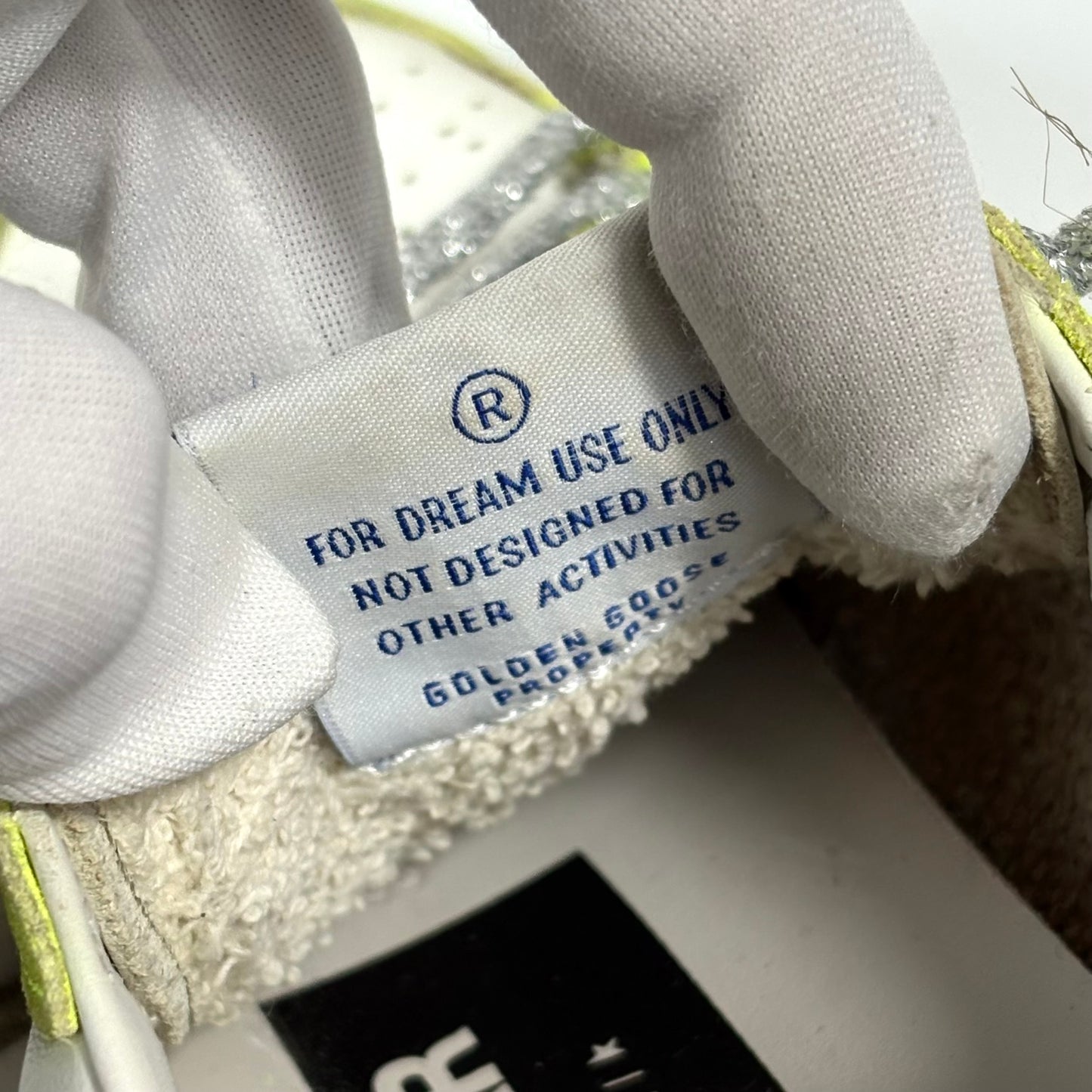 Golden goose Ballstar gialle, bianche e argento 36