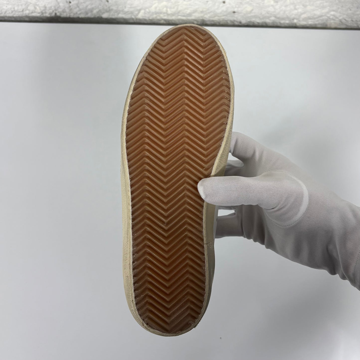 Golden goose Superstar bianche e tallone nero 39