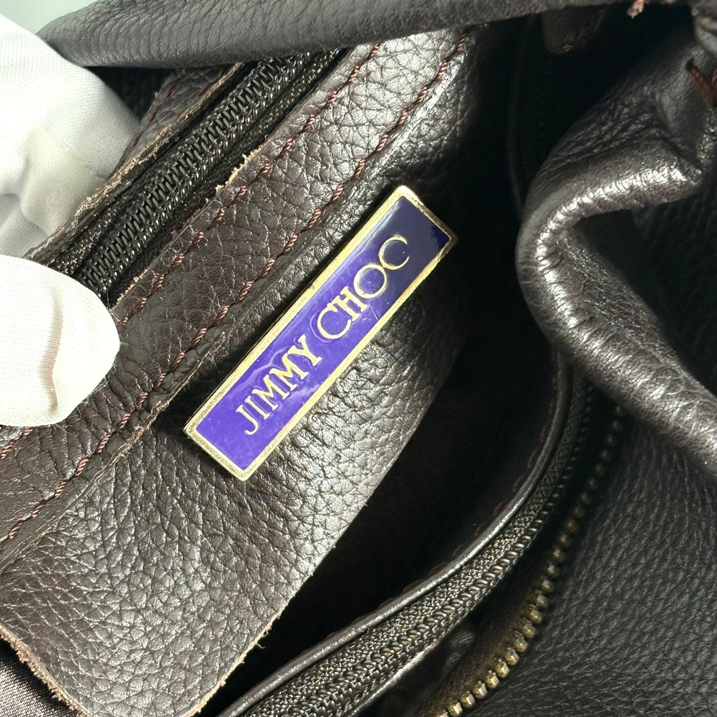 Jimmy Choo Saba Hobo nera