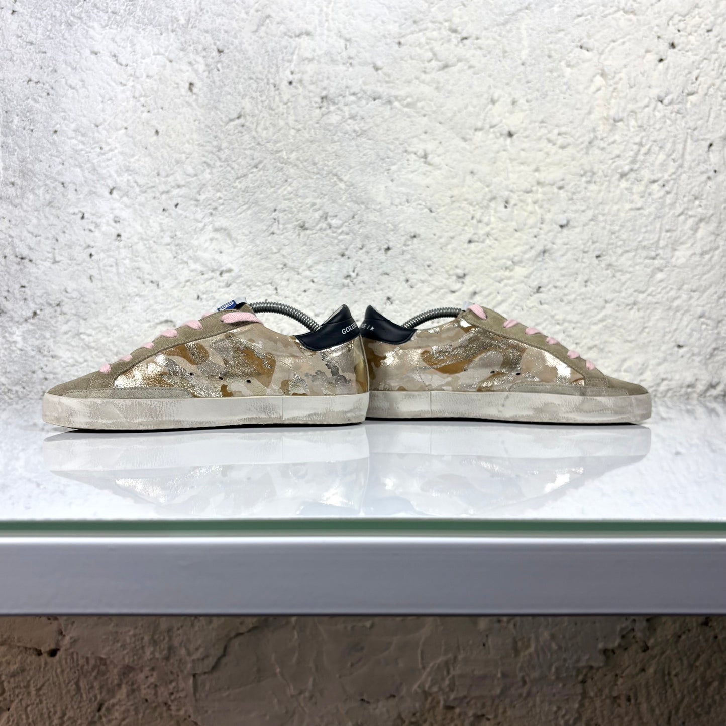 Golden goose Superstar oro mimetico 36