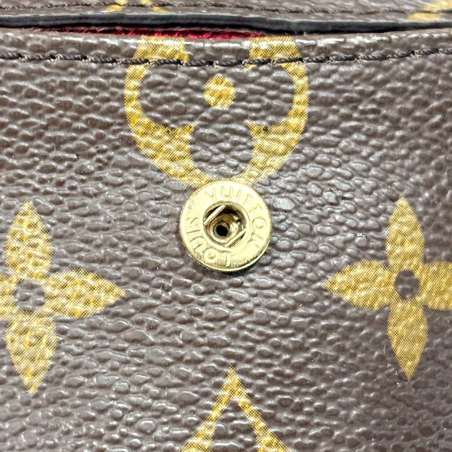 Louis Vuitton pochette partition monogram brown