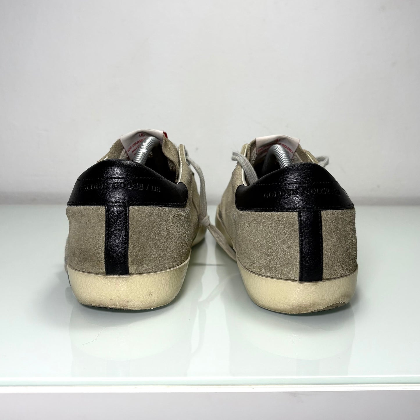 Golden goose Superstar Grigio topo e Stella nera 42