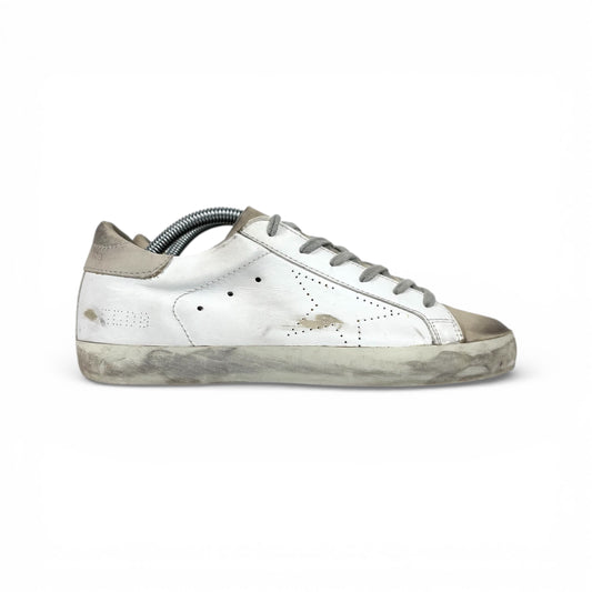 Golden goose superstar bianche e beige 38