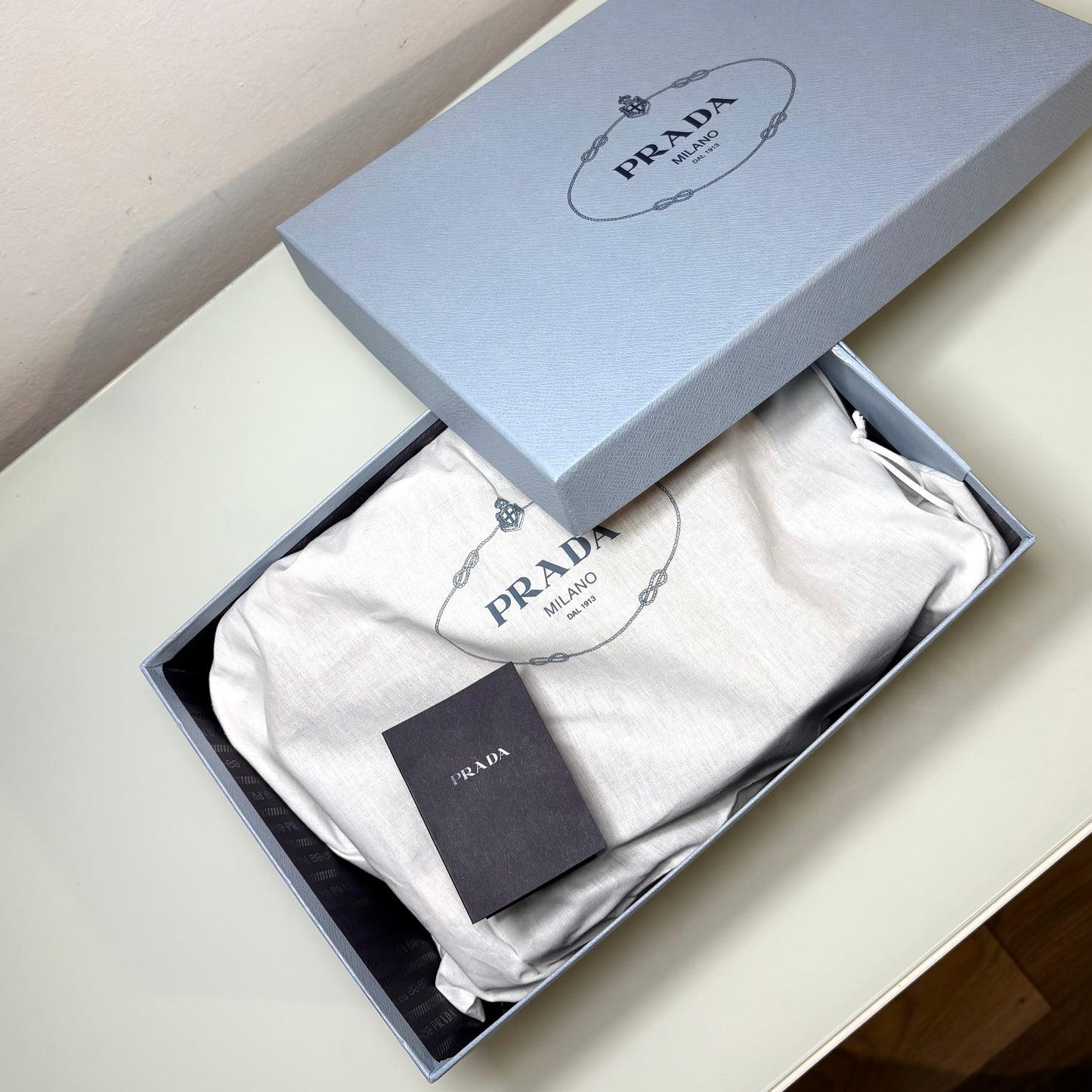 Mocassini Prada chocolate nero 36