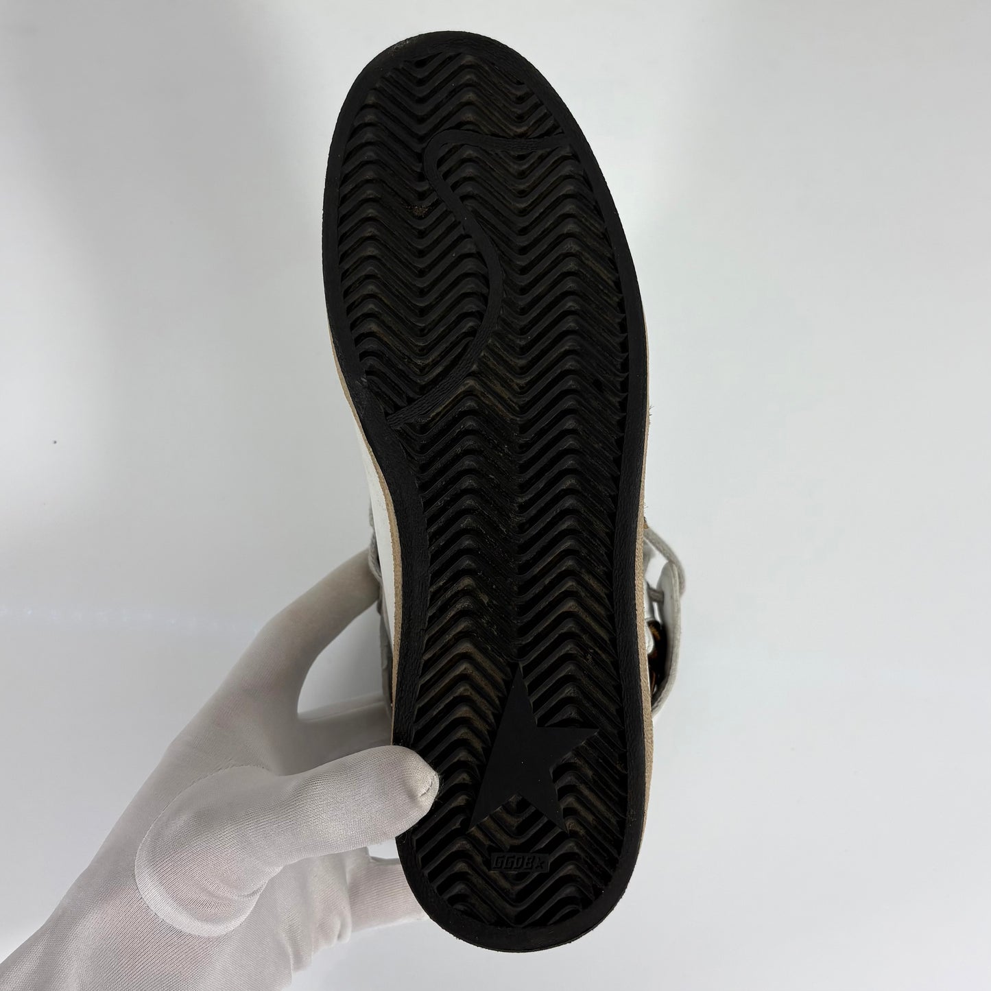 Golden goose Sky star bianche con stella maculata in cavallino 39