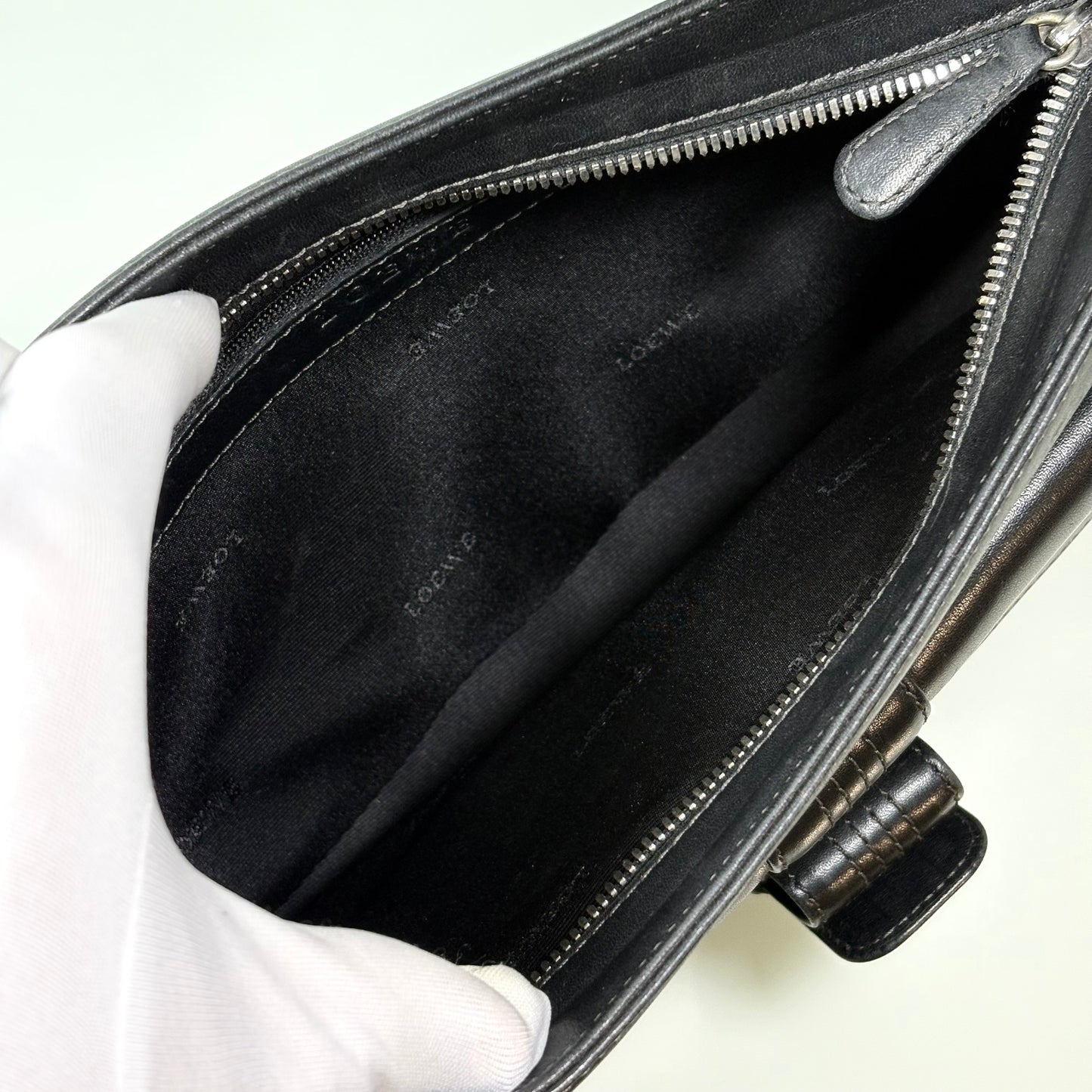 Loewe borsa in pelle nera