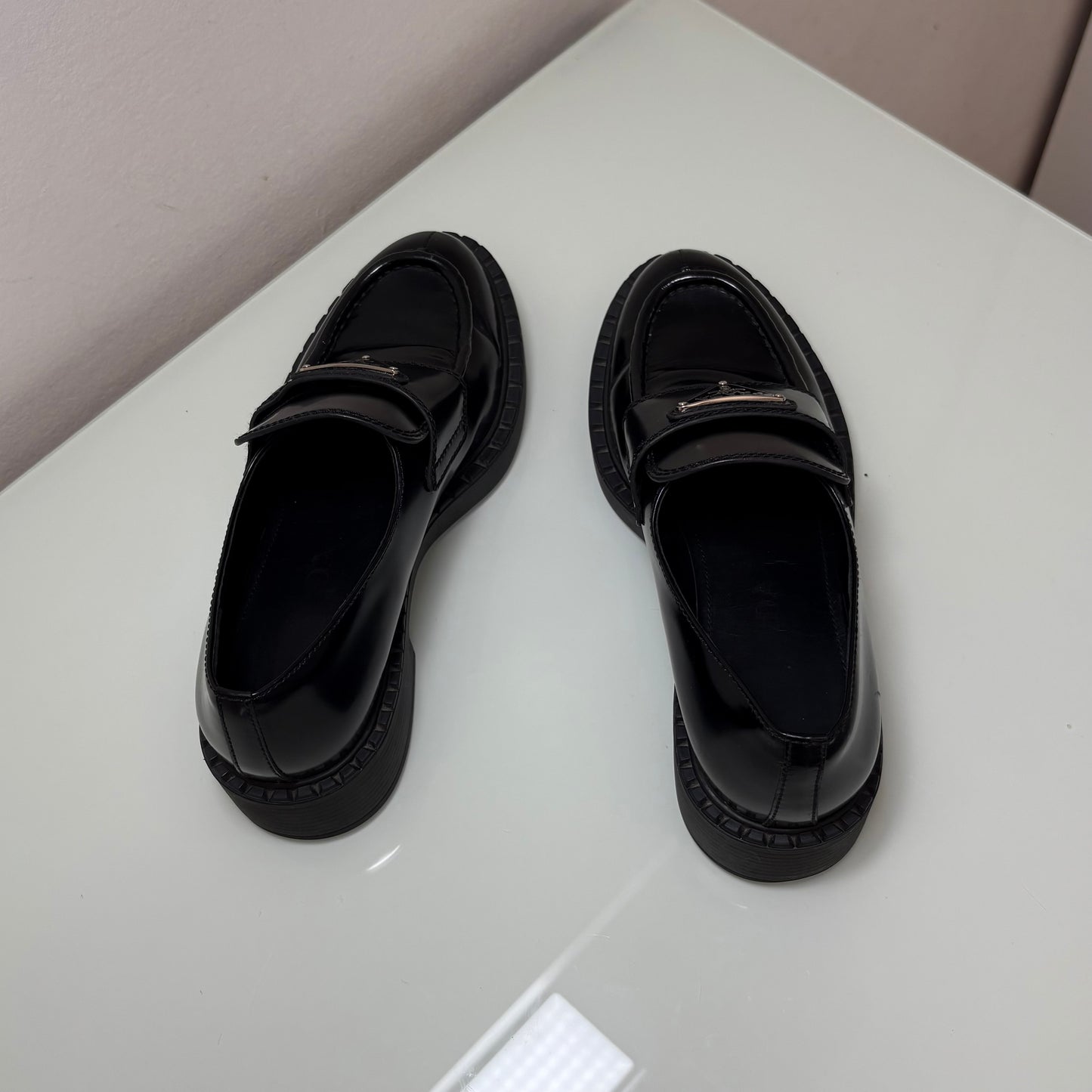 Mocassini Prada Chocolate 37
