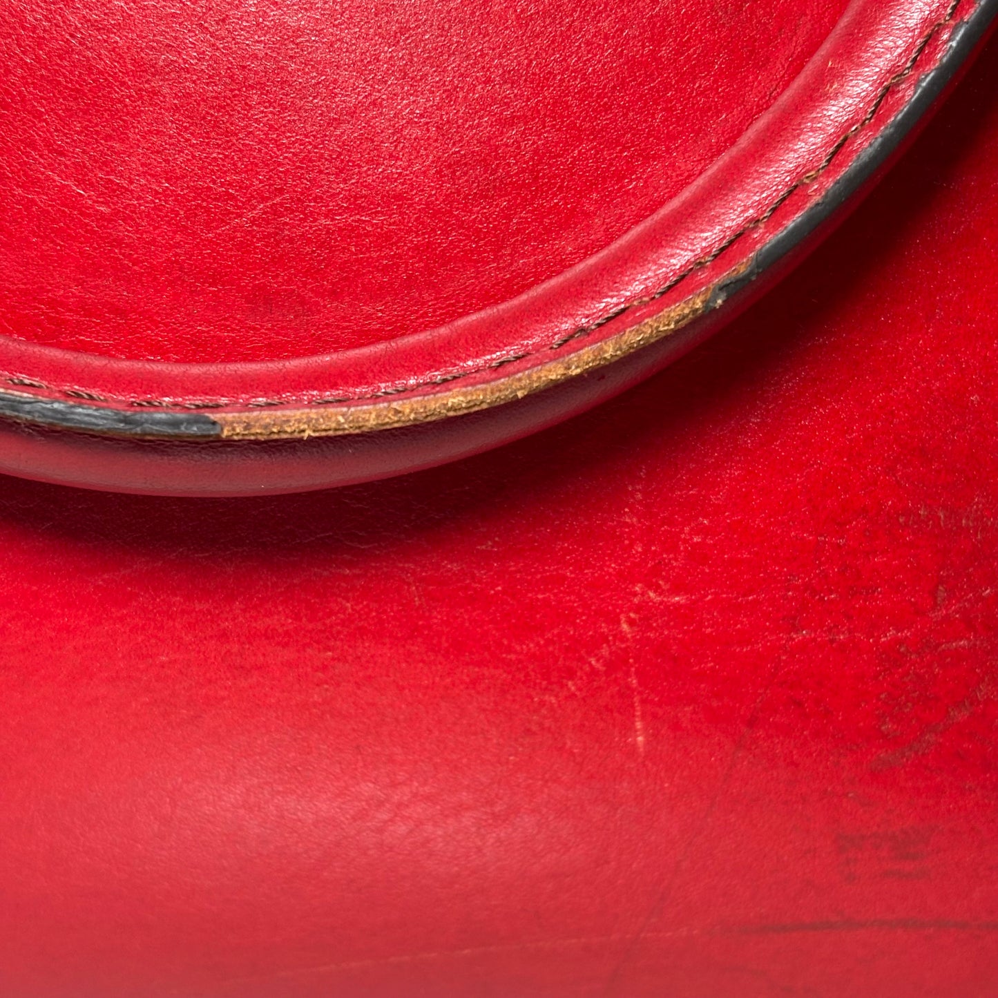 The Bridge Bauletto Rosso Ciliegia/Oro