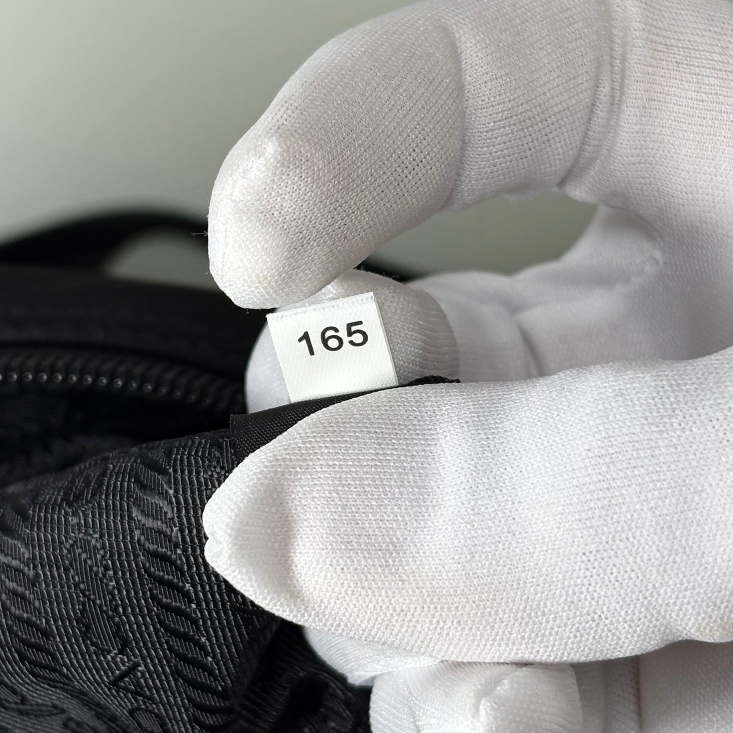 Prada tracolla in Re-Nylon nero