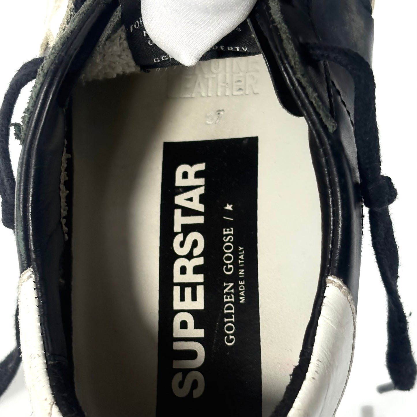 Golden goose Superstar nere e bianche 37