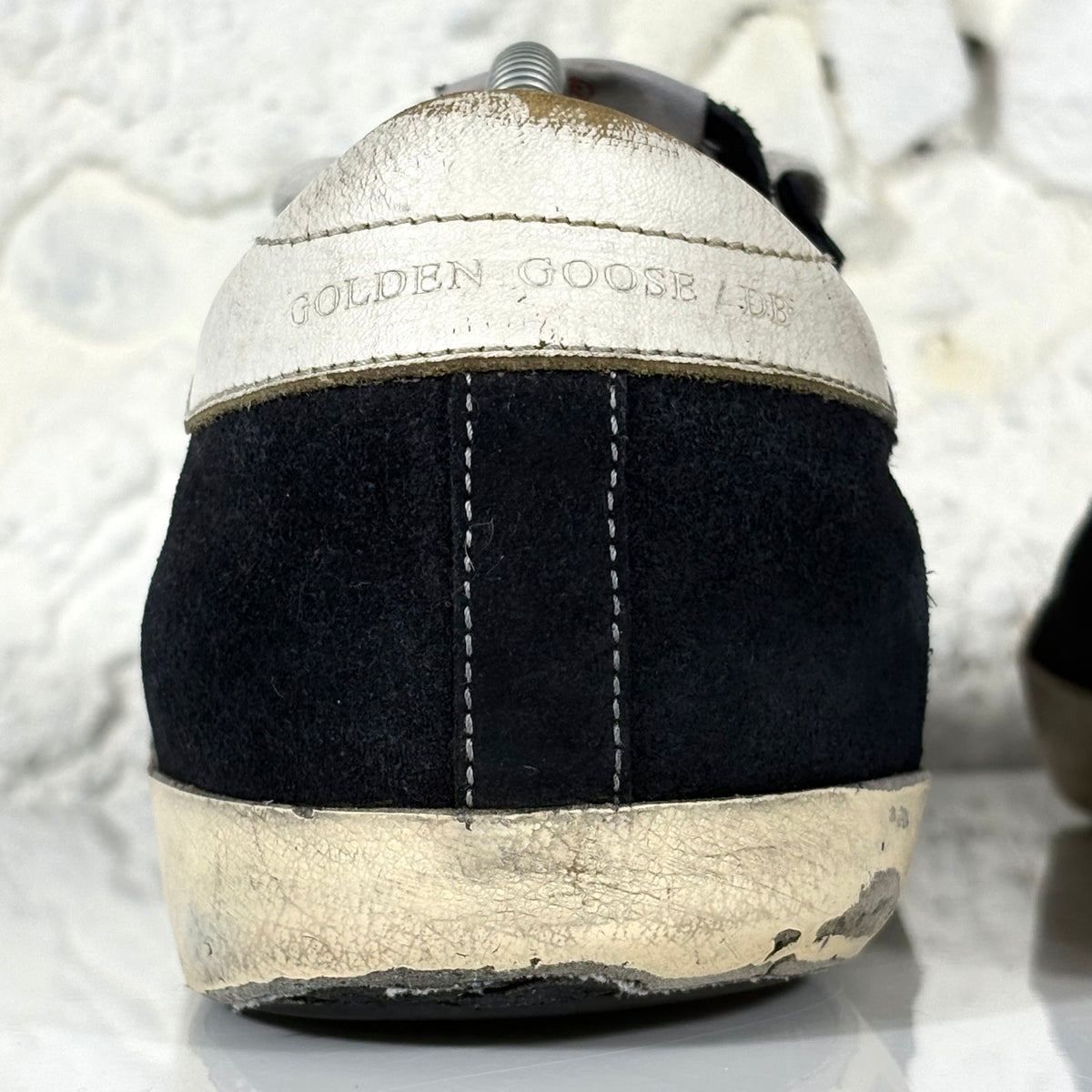 Golden goose Superstar nere con talloncini bianchi 43