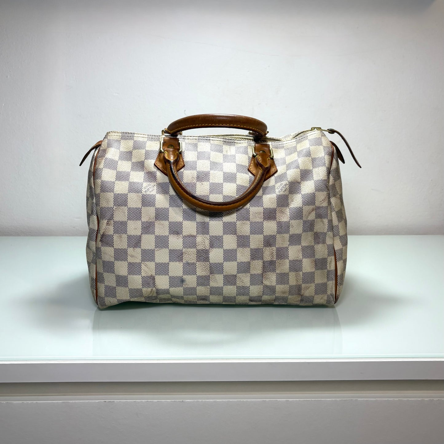 Louis Vuitton Speedy 30 Damier Azur