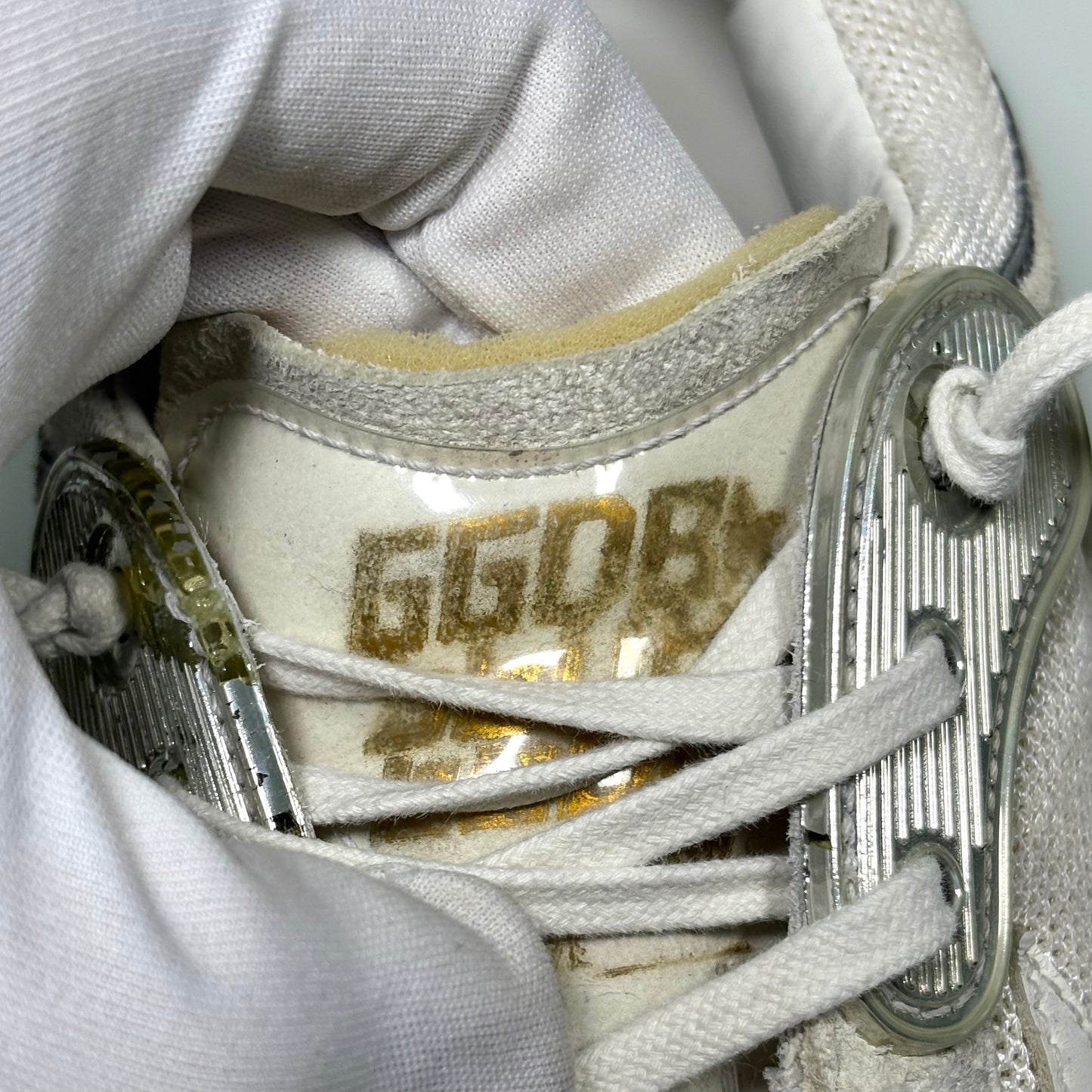 Golden goose Dadstar bianco/ grigio 40