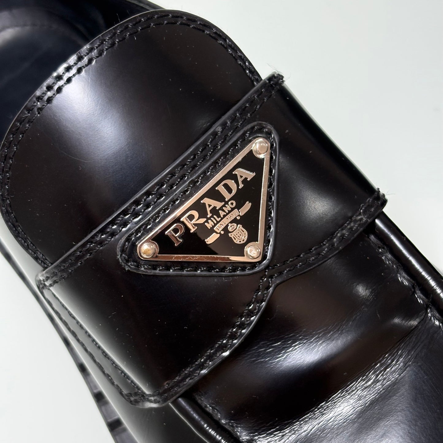 Mocassini Prada Chocolate 37