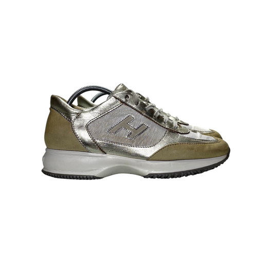 Hogan Interactive beige e argento 38