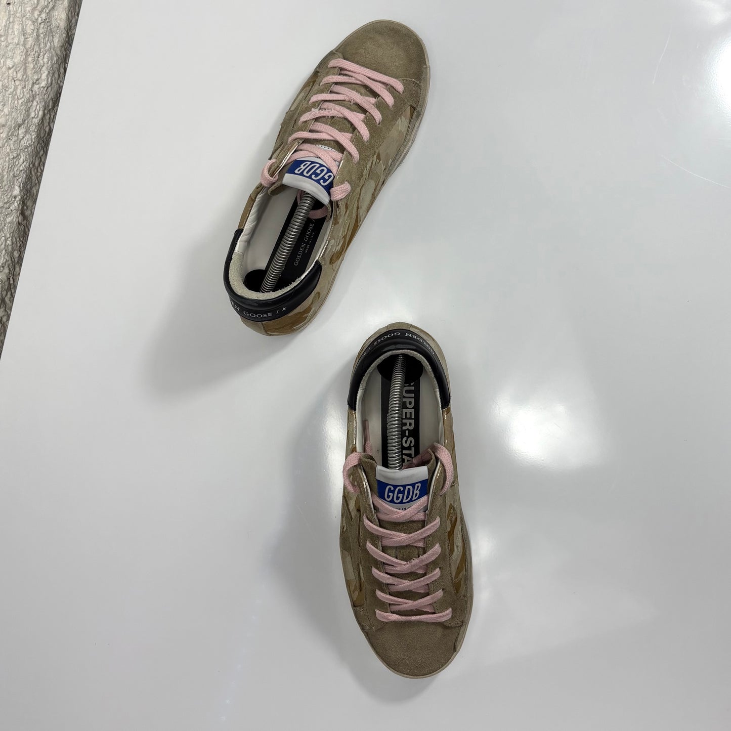 Golden goose Superstar oro mimetico 36