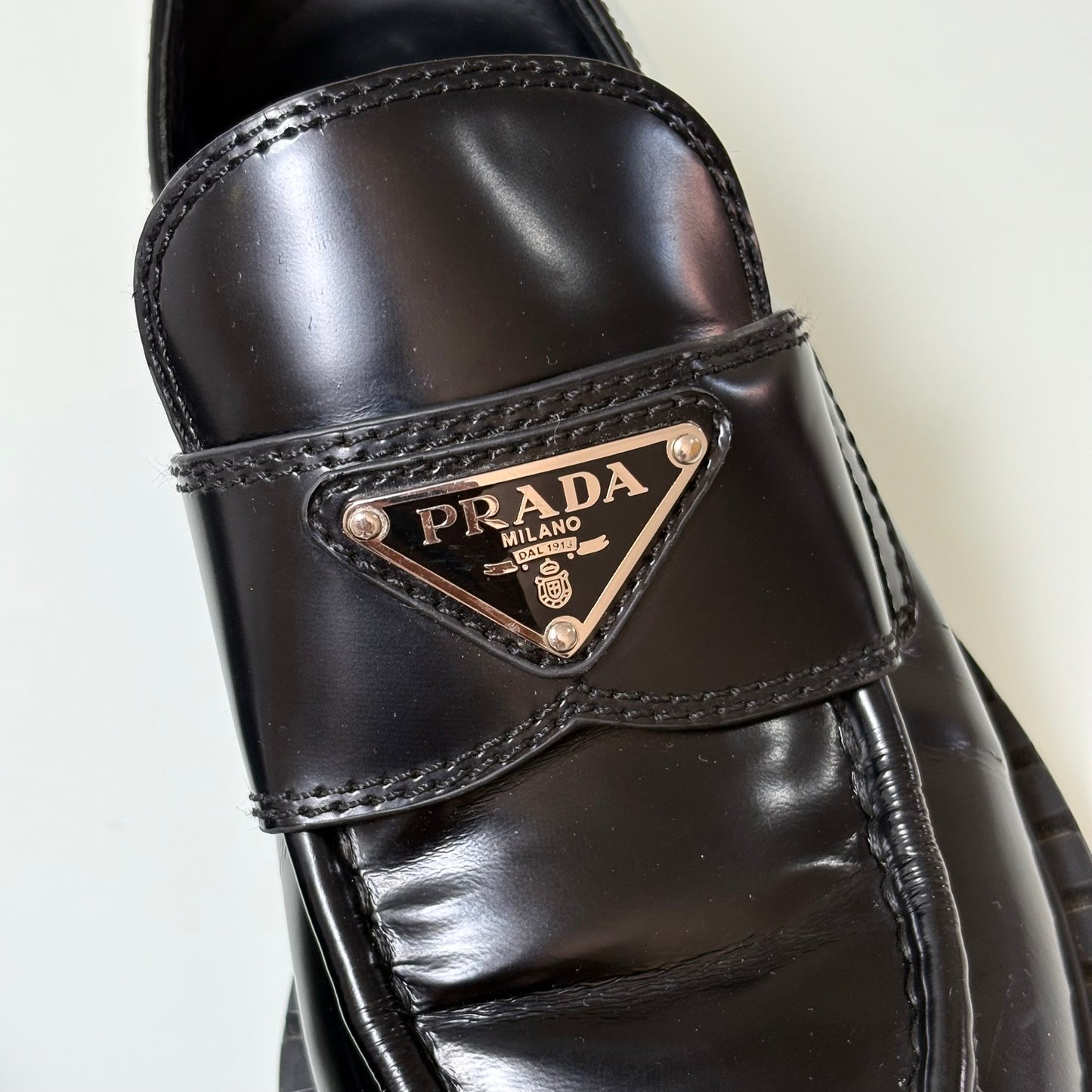 Mocassini Prada Chocolate 37