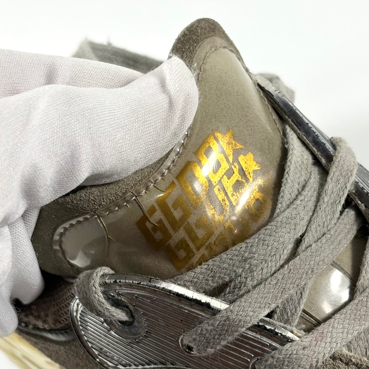 Golden goose Dadstar marrone/ dorato 43