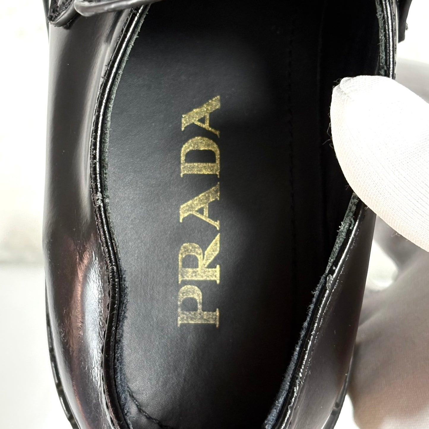 Prada chocolate nere 36