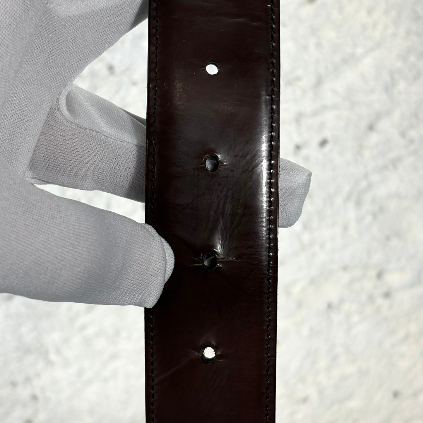 Cintura Salvatore Ferragamo fibbia Gancini 90 cm