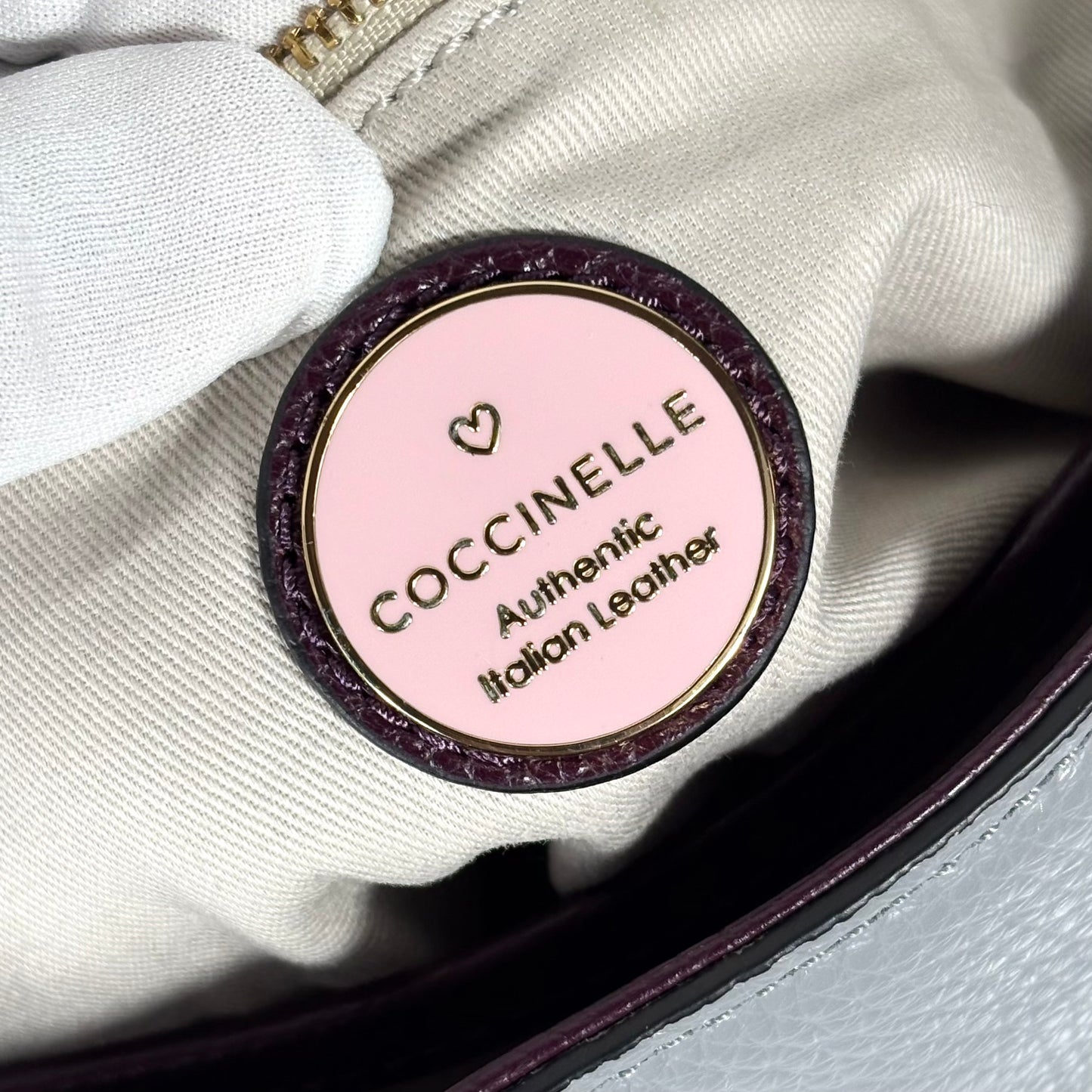 Borsa Coccinelle Liya Ash grey