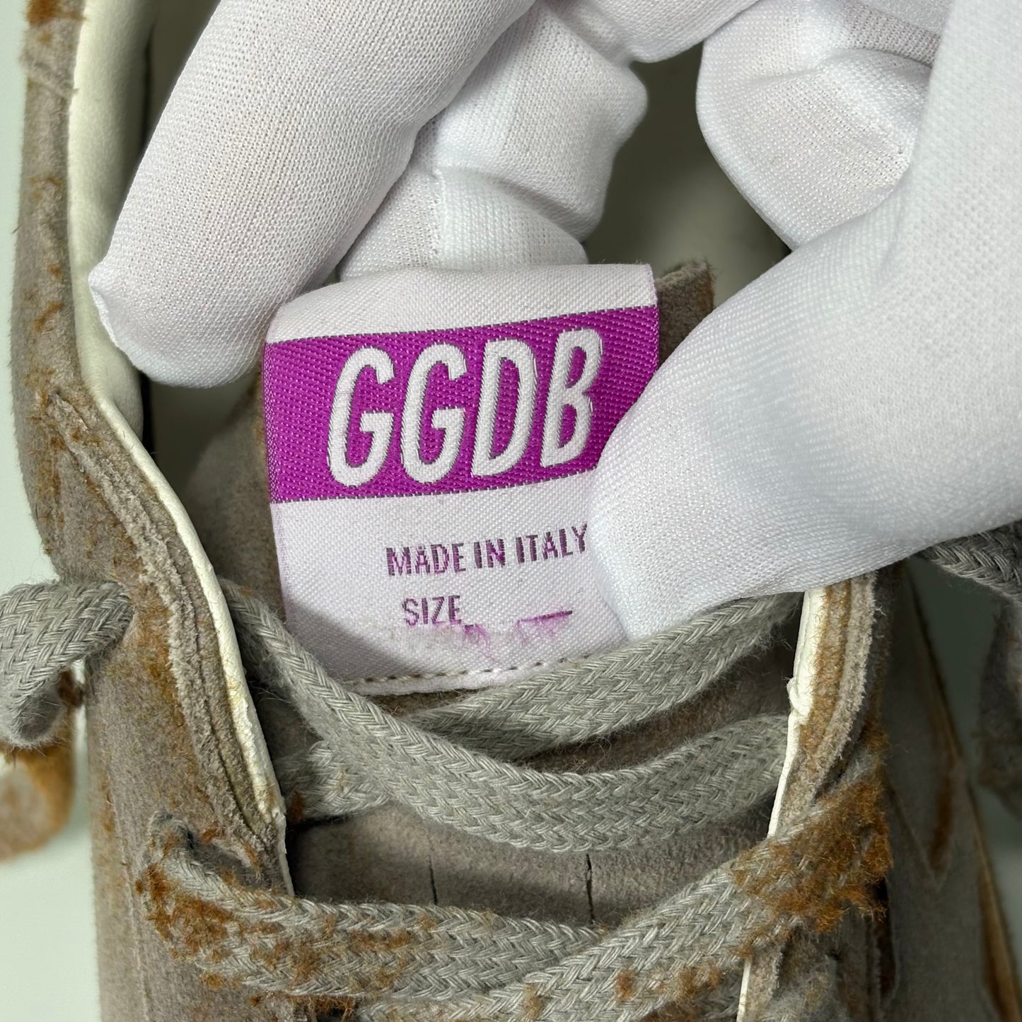 Golden goose Superstar Grigio “CREEPY” 39