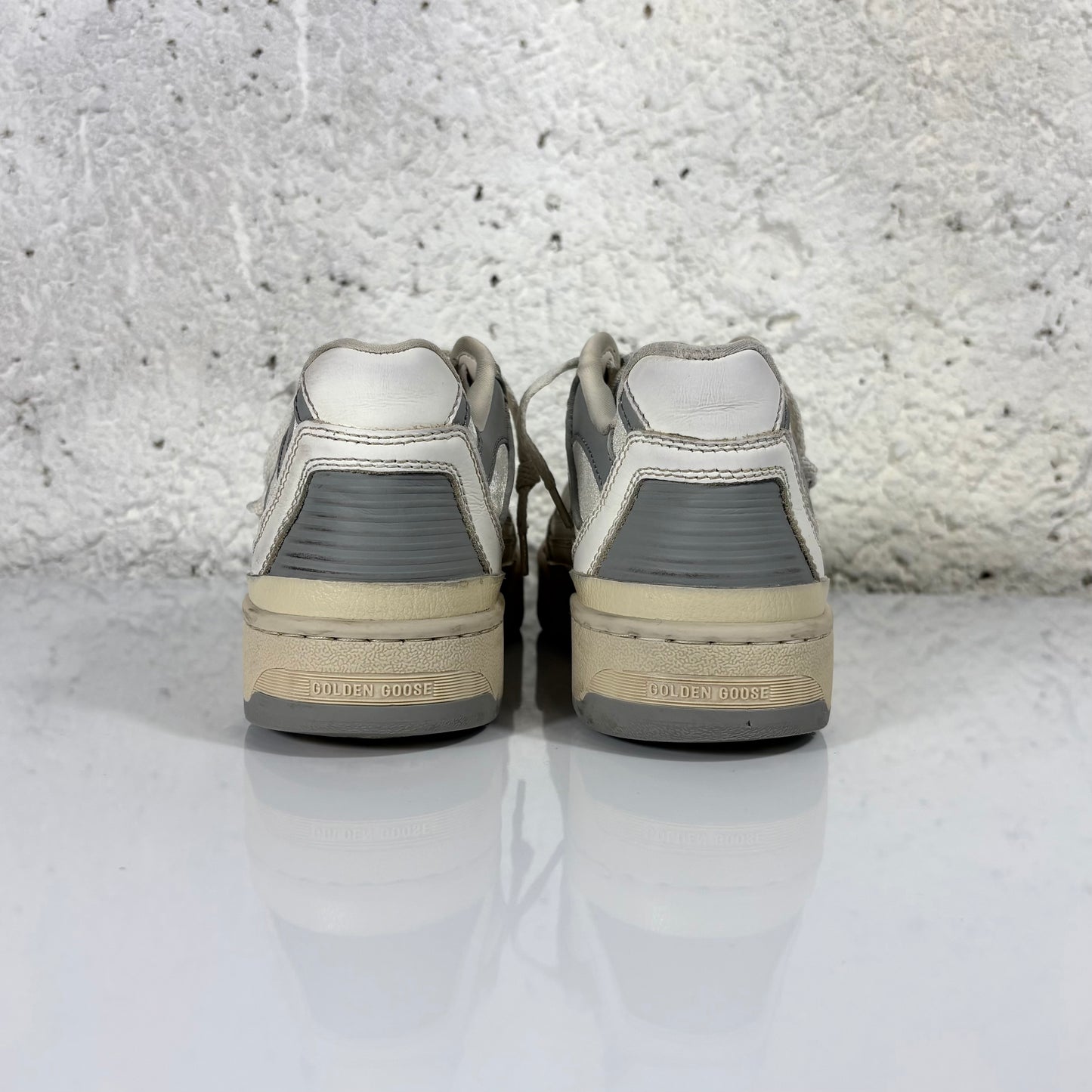 Golden goose forty two bianco e grigio 40