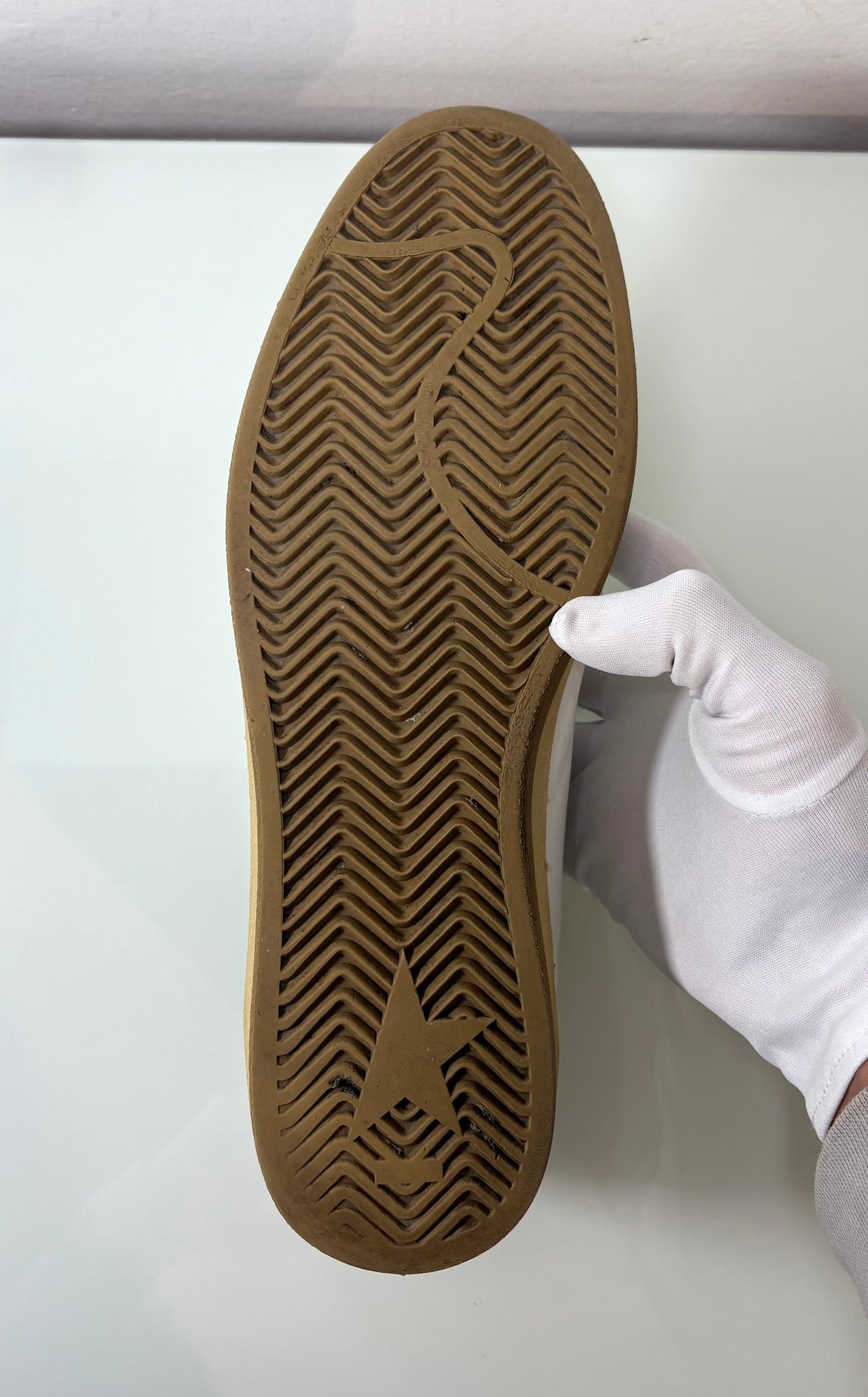 Golden goose Ballstar bianche e argento 44