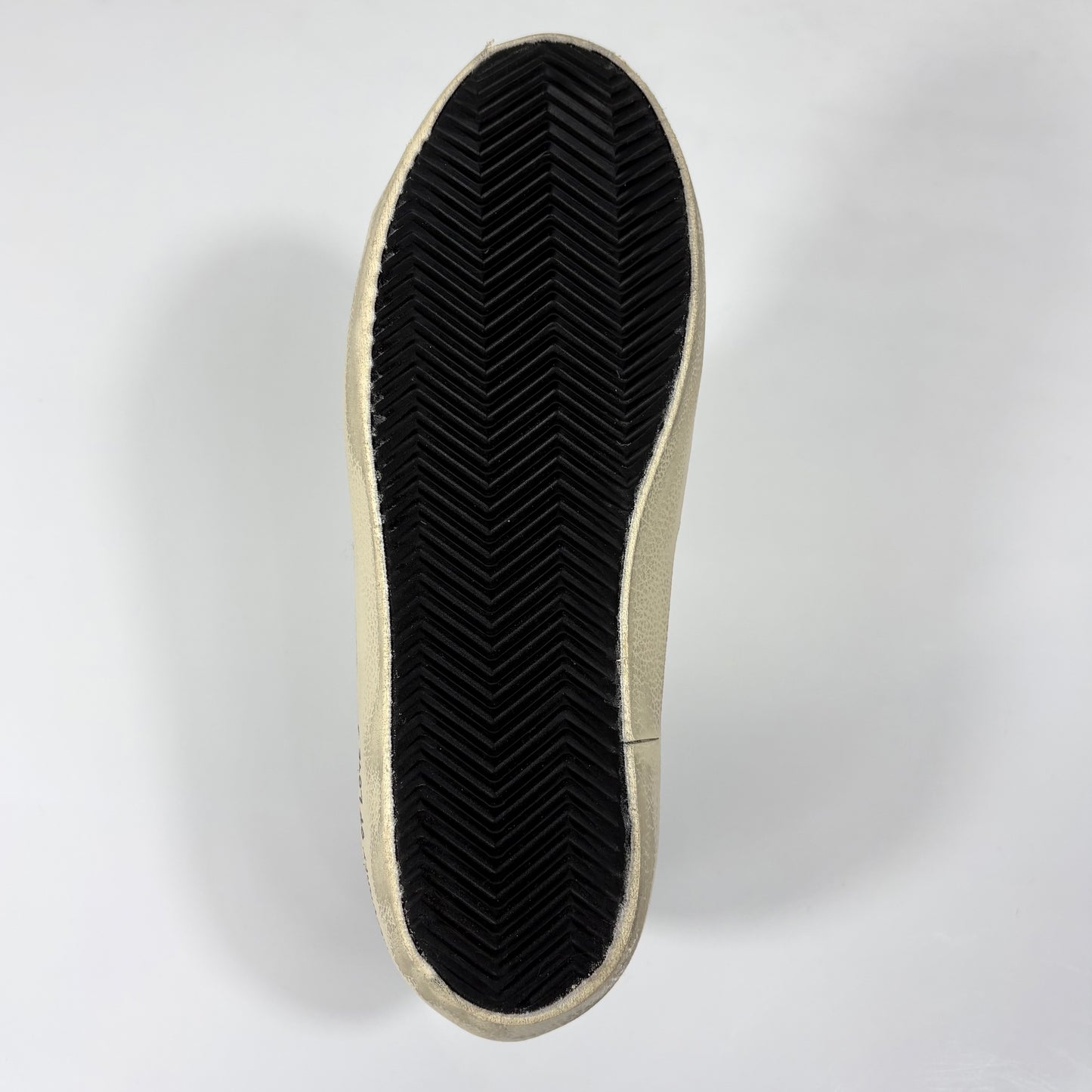 Golden goose Superstar panna con talloncini marroni 37