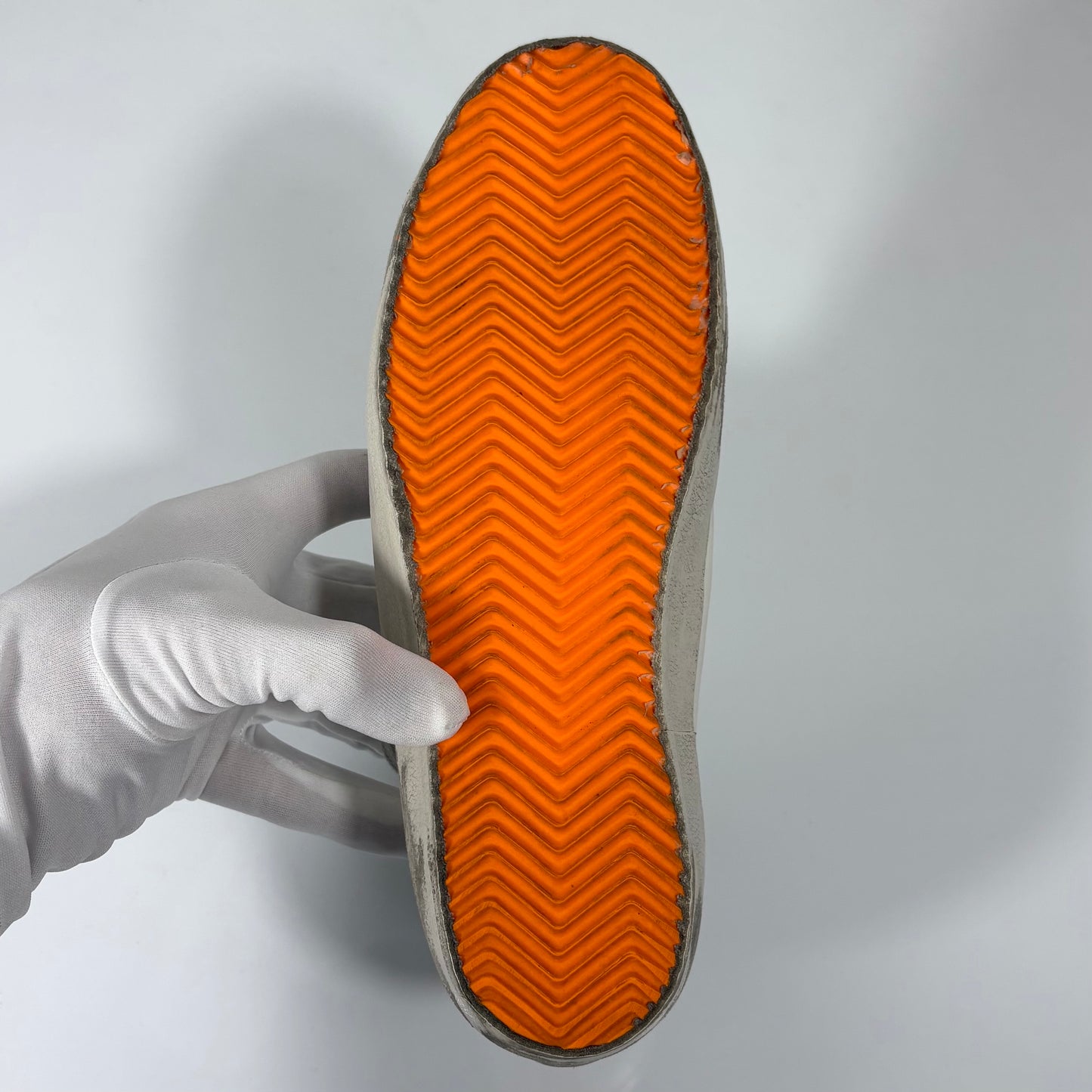 Golden goose Superstar bianche, arancioni e argento 39