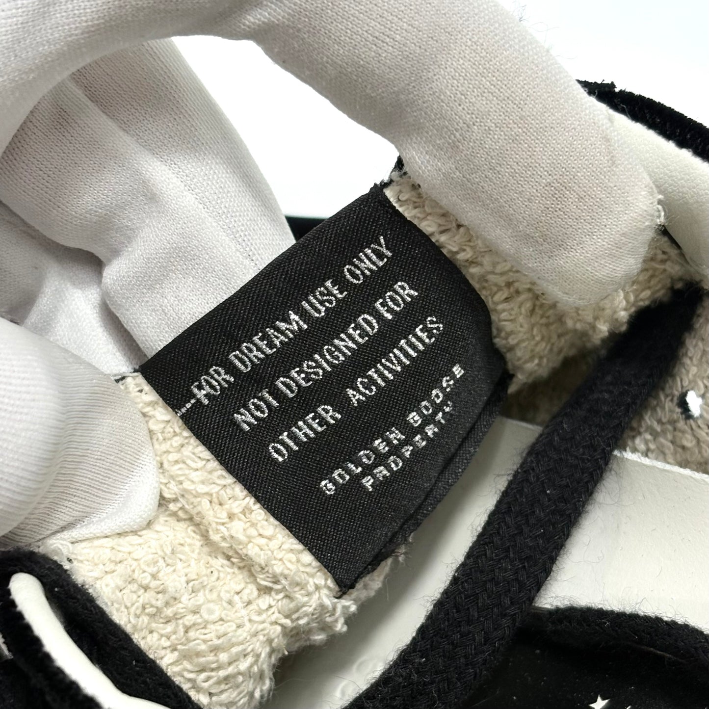 Golden goose Superstar in velluto nero con tallone argento 39
