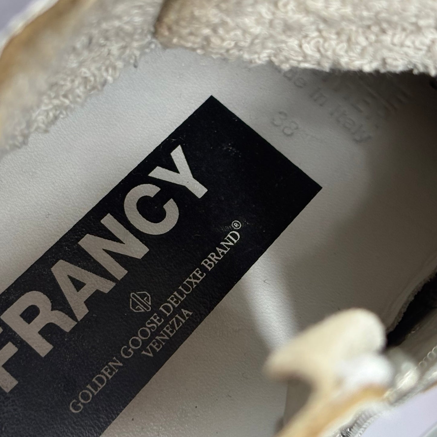 Golden goose Francy bianche e fucsia 38