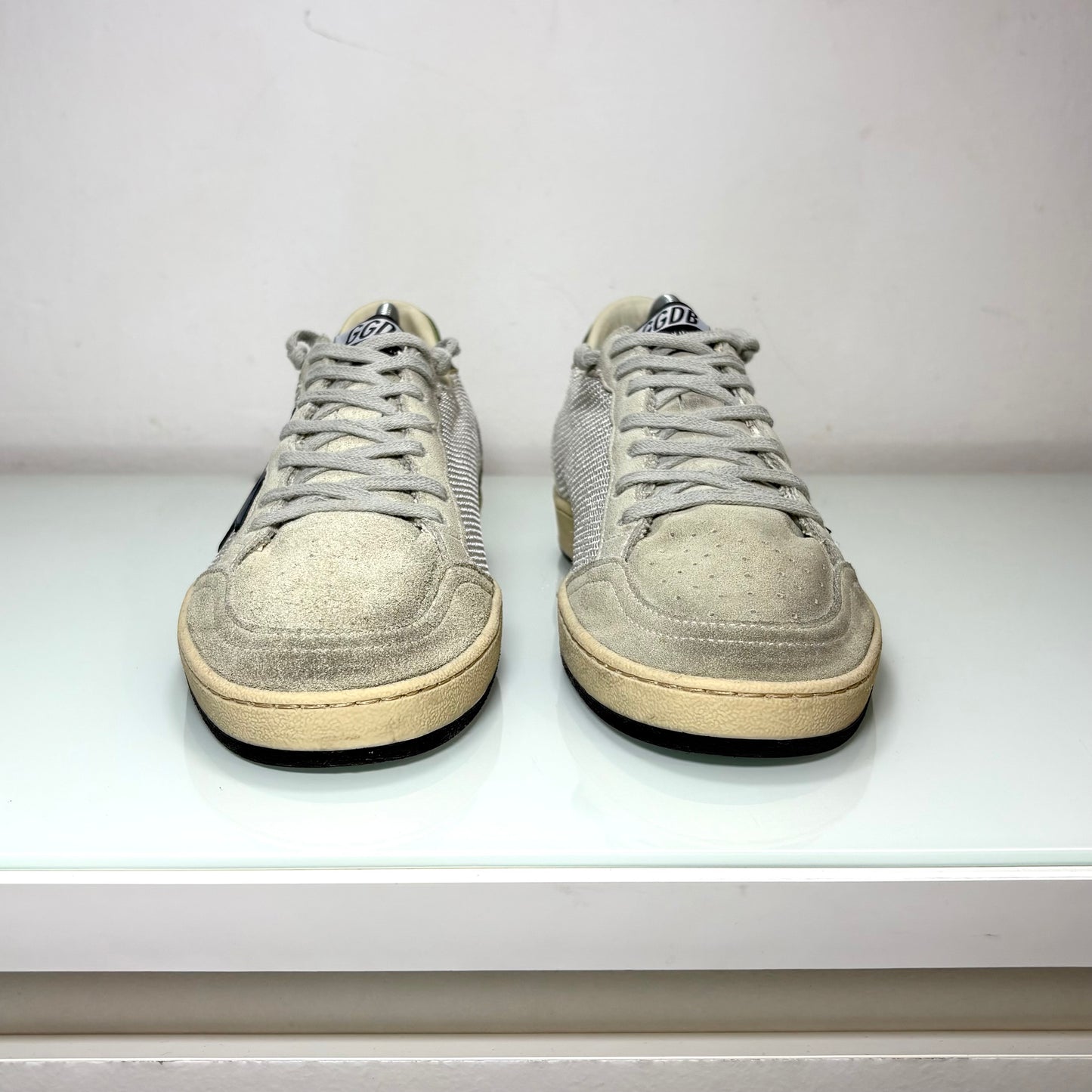 Golden goose Ballstar grigio e Stella blu 39