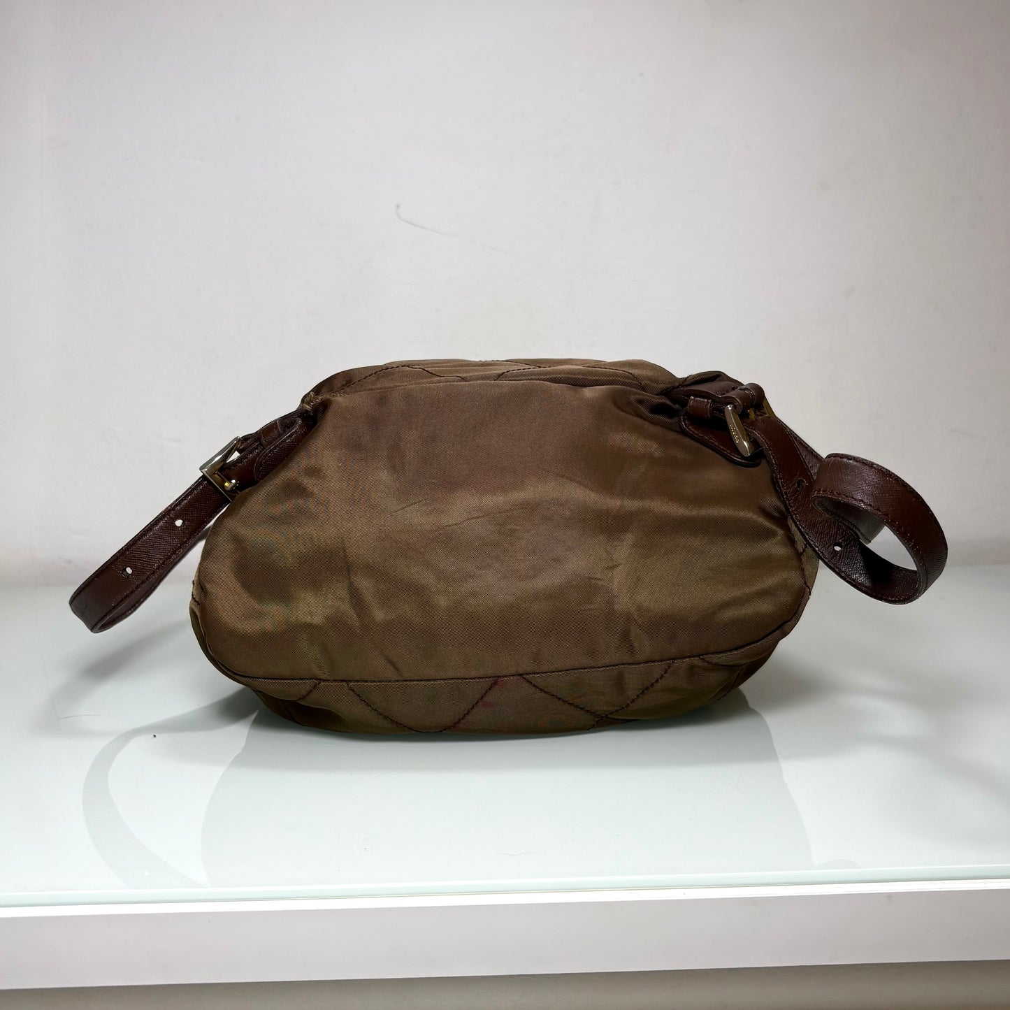 Prada BackPack Nylon Brown