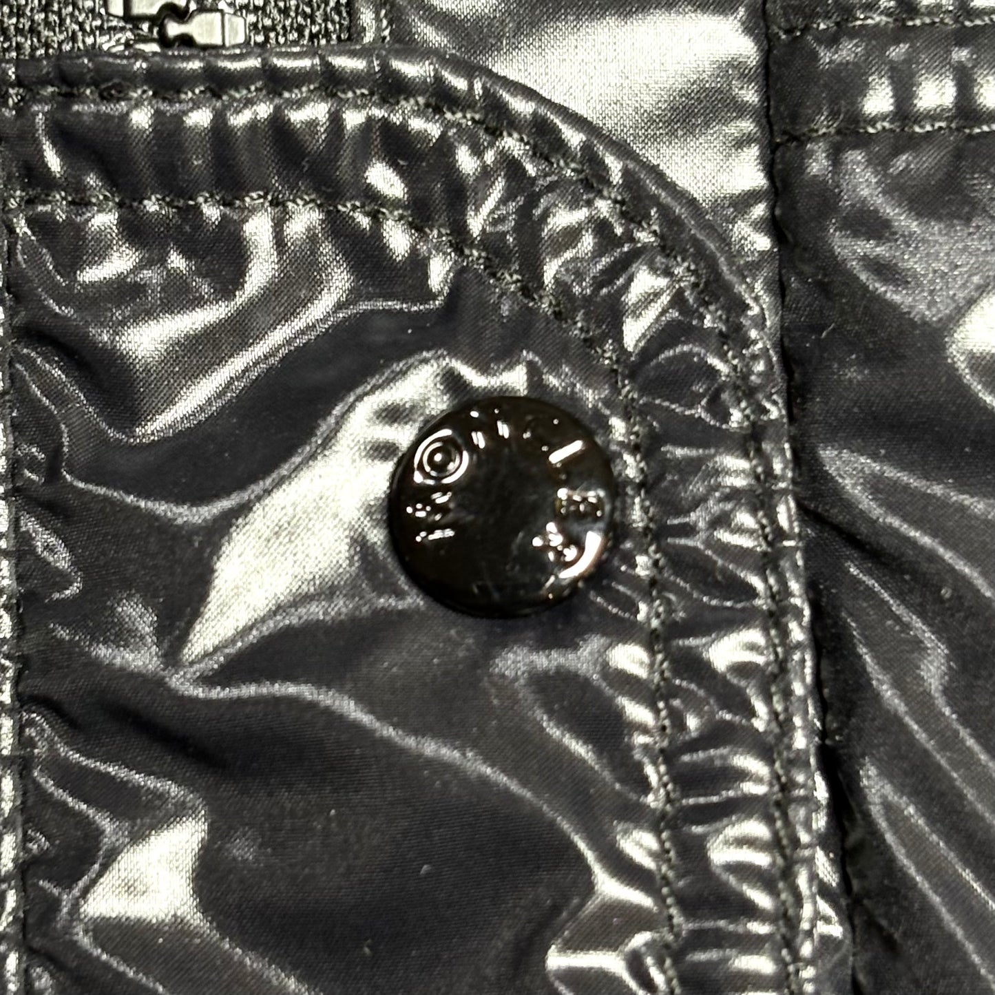 Moncler giubotto nero lucido 3 L