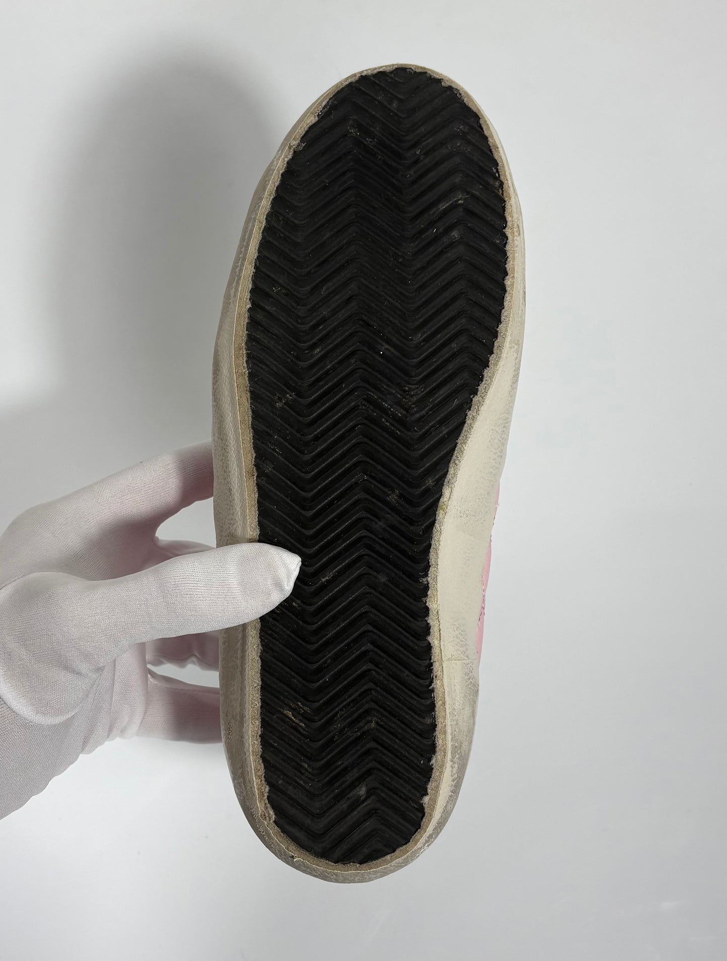 Golden goose Superstar rosa Soft shearling 38