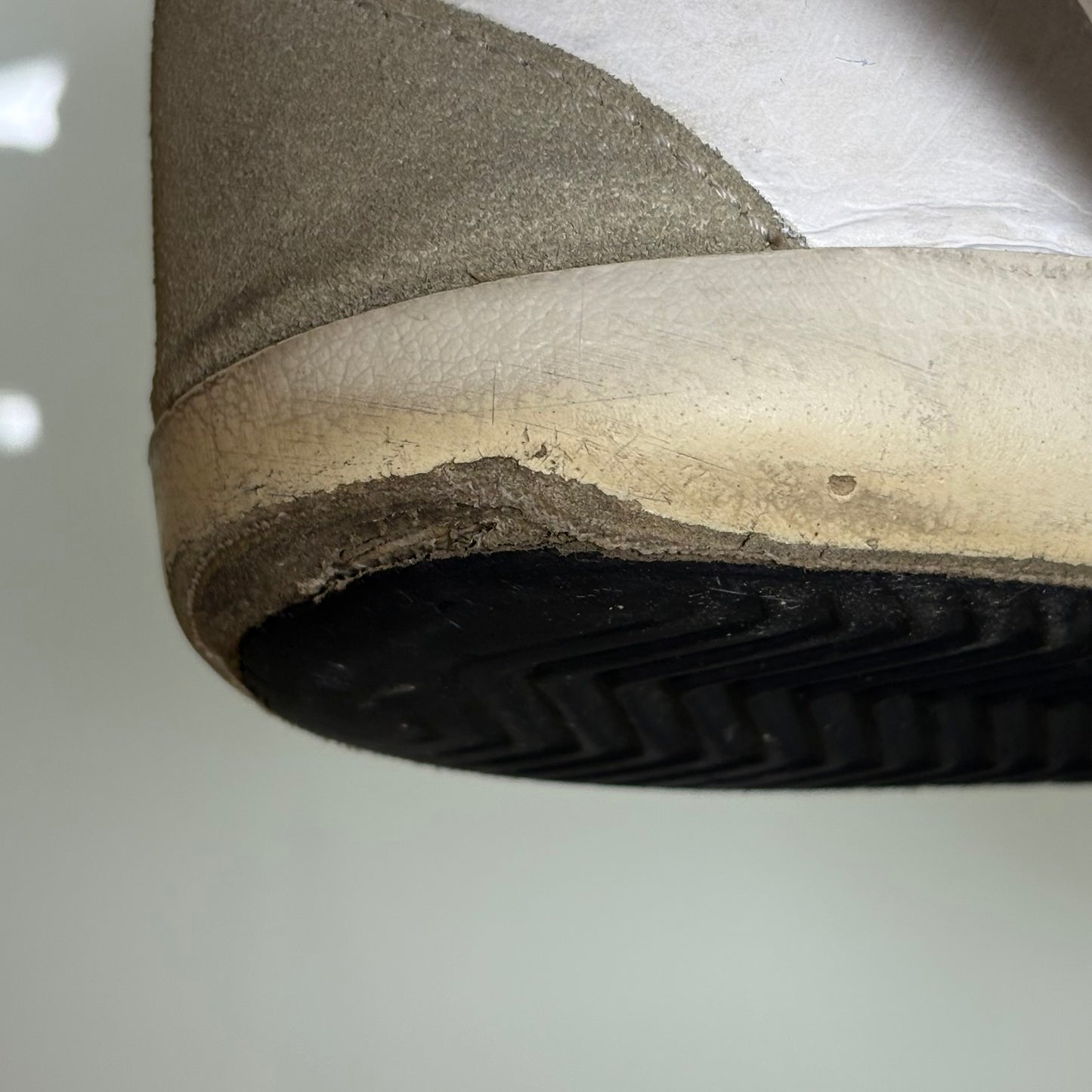 Golden goose Superstar bianco, tallone squame 39