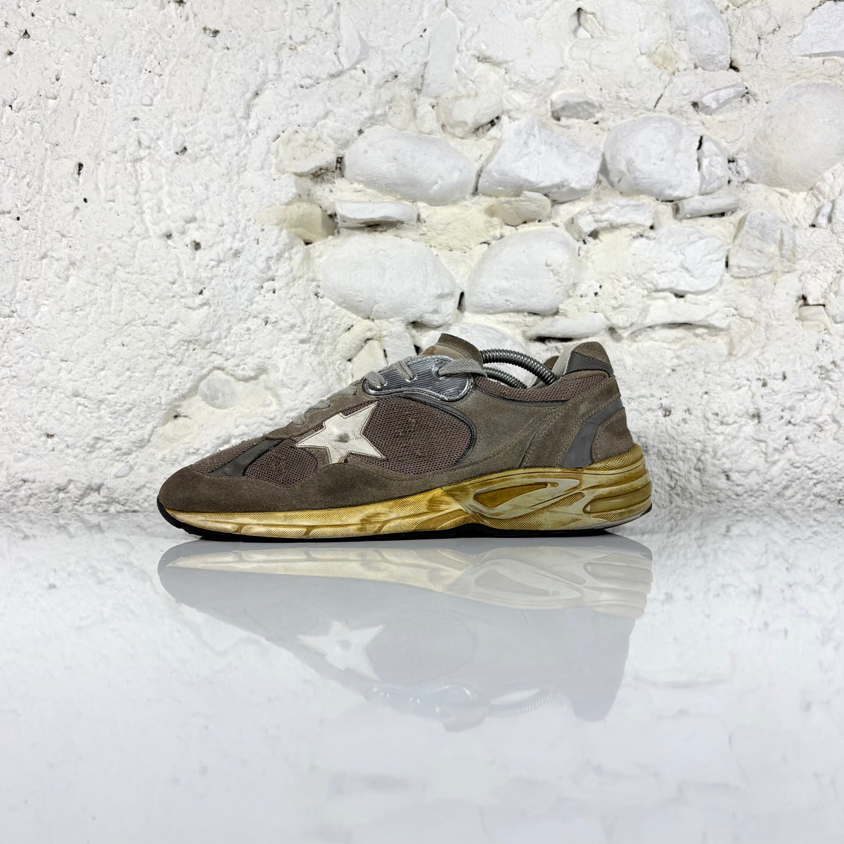 Golden goose Dadstar marrone/ dorato 43