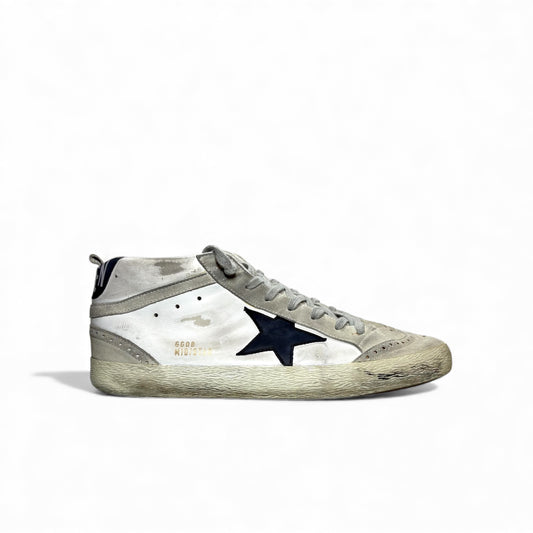 Golden goose Midstar grigie e bianche 44