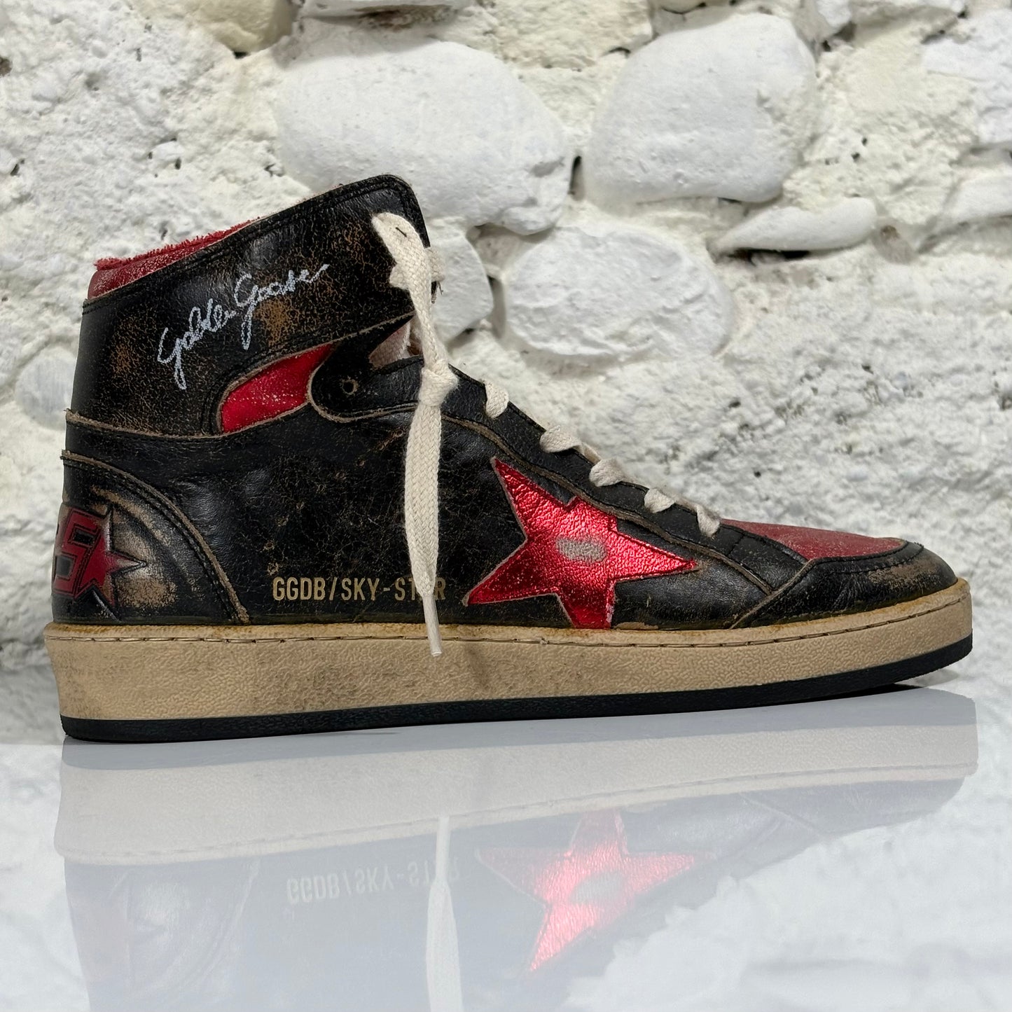 Golden goose Sky star Nero/Rosso 37