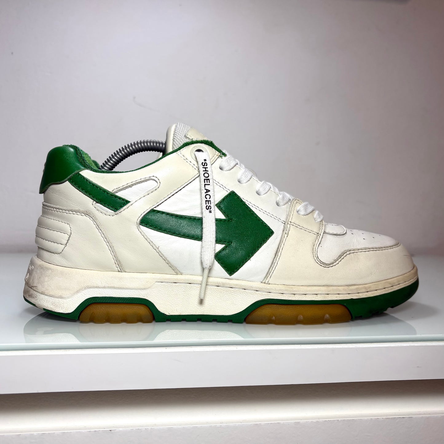 Off white Out of Office bianche e verdi 43