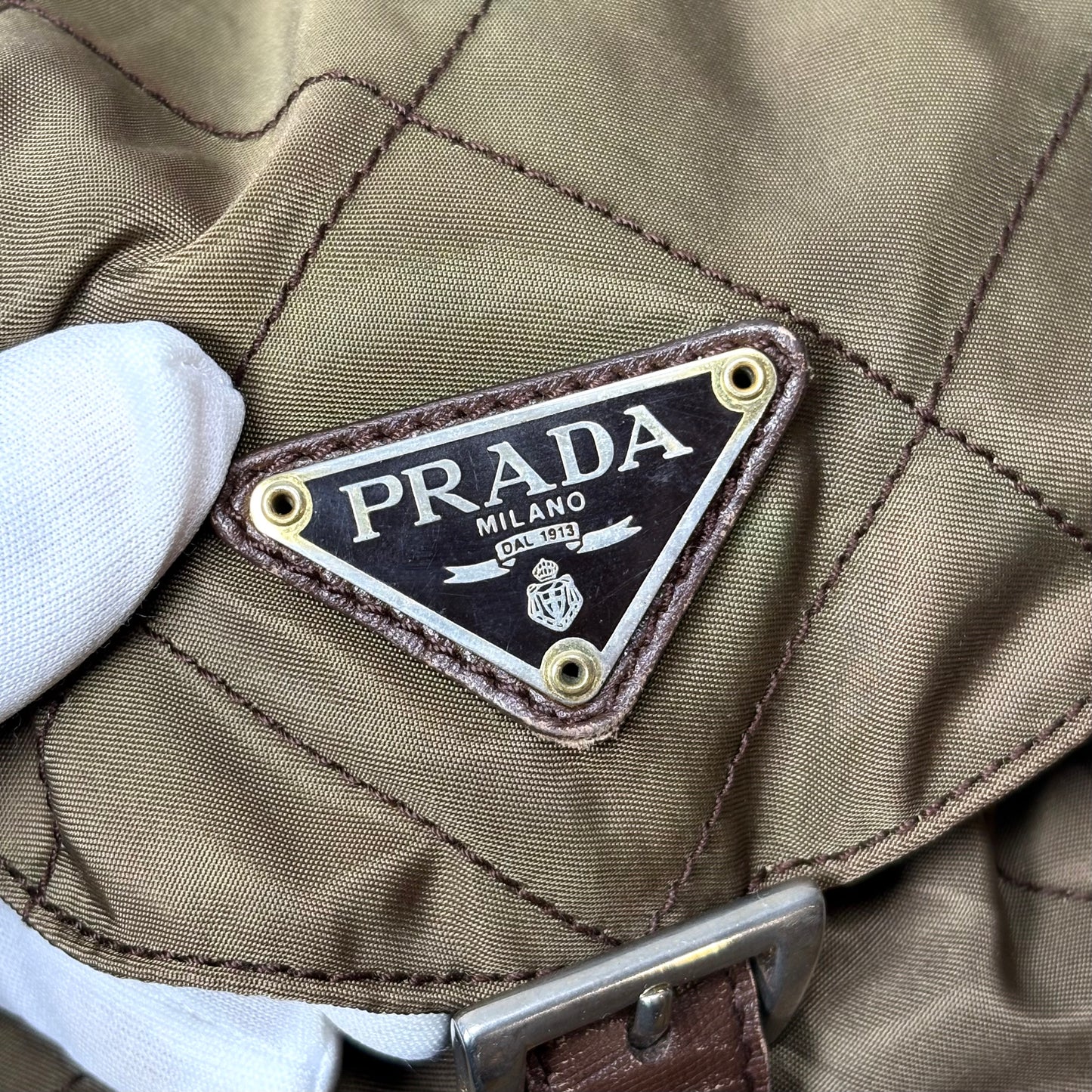 Prada BackPack Nylon Brown