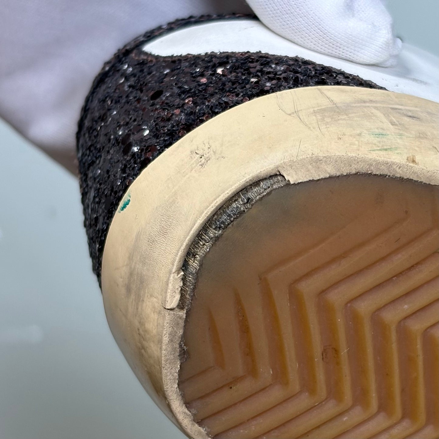 Golden goose classic Stella argento brill. E tallone nero brill. 39